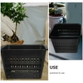 thumbnail image 4 of WRITWAA 4Pcs Reusable Plastic Net Pots Black Mesh Cups for Hydroponic and Aquatic Planting, 4 of 6