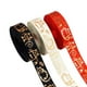 thumbnail image 2 of Paquete de 3 cintas decorativas para envolver regalos, 2 cm x 4,6 m, impresas para fiestas temáticas, envoltura de regalos y manualidades., 2 of 9