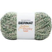 Spinrite 161010-10013 Bernat Softee Chunky Twist Big Ball Yarn, Camo