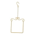 thumbnail image 3 of lingqin Hummingbirds Swings Decor Bird Perch for Feeder Accessories Cockatiels Garden Gold, 3 of 9