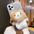 thumbnail image 1 of Étui Dessin Animé pour iPhone 11 Pro Max Peluche Fourrure Moelleuse Cheveux Doux Mignonne Protection Chat 3D Mode Luxe Adorable pour iPhone 11 Pro Max 6.5 Pouces, 1 of 7