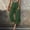 Army Green, variant on JUSLIO Capris for Women Button Linen Straight Leg Loose with Pockets Casual Fashion Capris Khaki XL