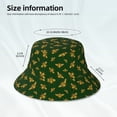 thumbnail image 6 of Naloa Hohey Bee Reflective Double-Sided Bucket Hat, Sun Hat, Soft and Breathable for Gardening, Beaching, Camping, Hiking, Fishing, 6 of 9