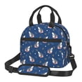 thumbnail image 1 of Balery Cute Shark Bolsa de Almuerzo Impresa, Caja de Almuerzo Reutilizable, Bolsa Térmica Aislada para Almuerzo, Bolsa Antiderrames, 1 of 7