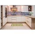thumbnail image 6 of Ahgly Company Machine Washable Indoor Rectangle Transitional Mustard Yellow Area Rugs, 5' x 7', 6 of 7