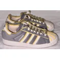 thumbnail image 2 of Adi - das Cozy Superstar Grey Yellow Casual LifestySneakers Shoes Youth 4 Womens 5, 2 of 6