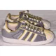 thumbnail image 2 of Adi - das Cozy Superstar Grey Yellow Casual LifestySneakers Shoes Youth 4 Womens 5, 2 of 6