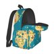 thumbnail image 5 of Disketp World Map With Landmarks Mochila Escolar de Gran Capacidad y Peso Ligero, Mochila de Viaje Ideal para Escuela, Trabajo y Uso Diario, Cómoda y con Estilo, 5 of 8