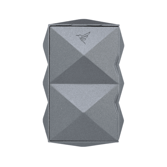 Colibri Premium Quasar SV-Cut 2 in 1 Cigar Cutter - Ergonomic Stainless Steel V-Cut and Straight Cut Style Spring-Loaded Blade, Ideal for up to 60  Ring Gauge - Gift for Cigar Enthusiasts (Charcoal)