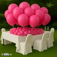 thumbnail image 4 of PMU Balloons 11 Inch PartyTex Premium Hot Pink Latex Pkg/12, 4 of 6