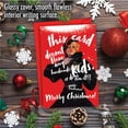 thumbnail image 5 of 1 Funny Christmas Card with Envelope - No Husbands, Kids or Dogs C3424XSG, 5 of 6