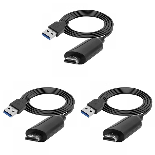 WUSUOWEI 3PCS Video Transforming Cable,4K HDMIUSB Video Transforming Device,Data Cable Transforming Card Audio Adapter,Record Audio and Video Conversion for Gaming,Streaming,Teaching,Video