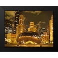 thumbnail image 2 of Levant, Jessica 14x12 Black Modern Framed Museum Art Print Titled - Bean at Night, 2 of 5