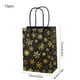 thumbnail image 3 of Bolsos de papel, adornos navideños, bolsas de regalo navideñas, bolsas de mano con estampado de Papá Noel, bolsas de papel para empaquetar dulces para fiestas navideñas, decoraciones de Halloween, dec, 3 of 6