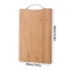 thumbnail image 2 of Xihbxyly Tabla de Cortar Gruesa, de Plástico Resistente, con Ranuras En Ambos Lados y Asas Antideslizantes, Fácil de Limpiar, Duradera para Cortar y Picar, Ideal para La Preparación de La Cocina, Tam, 2 of 2