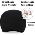 thumbnail image 4 of SHAR Beret Cap Men Adjustable Flat Vintage Lvy Hat, 4 of 5