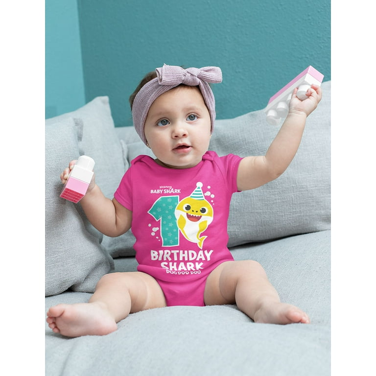 Baby Shark 1st Birthday Doo Gift 1 Years Old Kids Son Shirt Baby Shark 1st Birthday Doo Gift 1 Years Old Kids Son Shirt