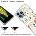 thumbnail image 5 of Moon Stars Snakes Case for iPhone 12 Pro Max,Aesthetic Art Design Pattern TPU Shock-proof Cover Case, 5 of 6