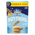thumbnail image 2 of (6 pack) Blue Diamond Almond Nut-Thins Crunchy Rice Crackers, Baked, 7.7 oz, Shelf Stable, Gluten Free, Cardboard Box, 2 of 7