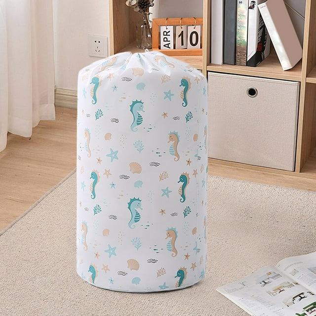 TIMIFIS Peva Storage, Clothes Quilts Storage Bag Wardrobe Sorting Storage Box Portable Storage Bag Cup Storage Bag Moving Bags