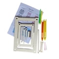 thumbnail image 4 of KLKCMS Weaving Loom Kits Gift Knitting Tool DIY Crafting for Adults Beginners Women Style B, 4 of 9