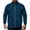 Navy, variant on Fleece Jacket for Men Ghalytn Full Zip Stand Collar Sweatshirt - Warm Casual Outerwear