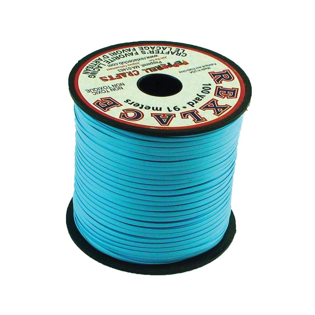 Pepperell Rexlace Plastic Lacing - 100 yards, Baby Blue - image 3 of 4