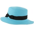 thumbnail image 4 of Monyance Bowler hat women Sun Hat for Beach and Outdoor Activities(10.63X6.3X3.35Inches), 4 of 10
