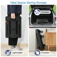 thumbnail image 6 of Folding Hand Truck, Heavy Duty Dolly Cart for Moving, 550 LBS Hand Truck With 6 Wheels & 2 Ropes for Luggage, Moving, Shopping, Office Use, 6 of 7