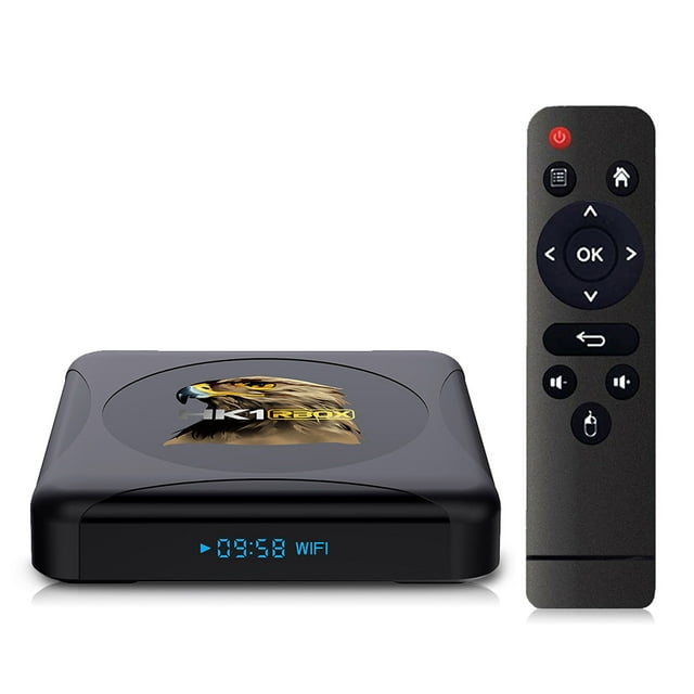 HK1 RBOX R1 mini Smart TV Box Android 10.0 UHD 4K Media Player RK3318 2GB / 16GB 2.4G / 5G WiFi CACAGOO Reproductor de video