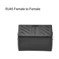 thumbnail image 3 of Acoplador RJ45 Inline Uxcell Adaptador de Extensión de Cable Ethernet Cat7 Cat6 Cat5e Hembra a Hembra Negro 2Pcs, 3 of 5