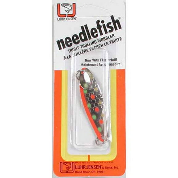 Luhr Jensen Needlefish 2" -  Nickel/Bikini