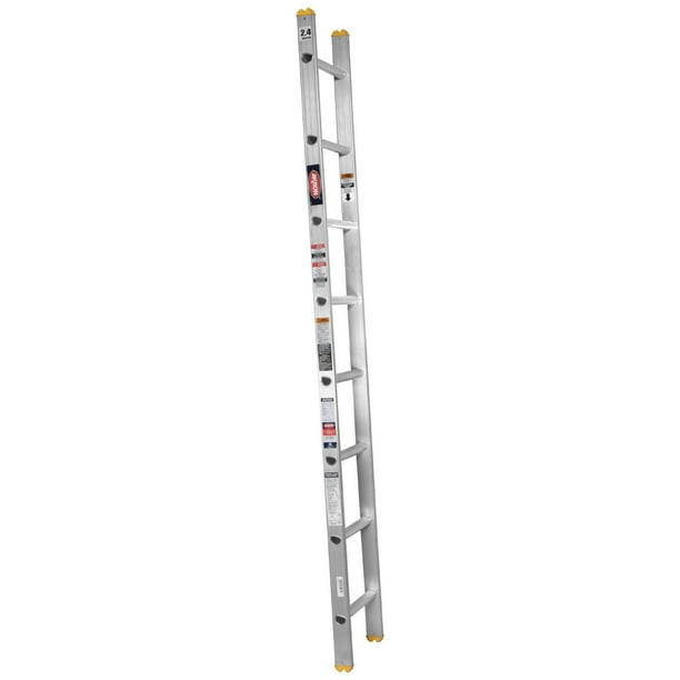 Escalera Recta De Aluminio Akron 8 Escalones 79-10 150kg Akron Herramientas Recta de Aluminio Tipo III