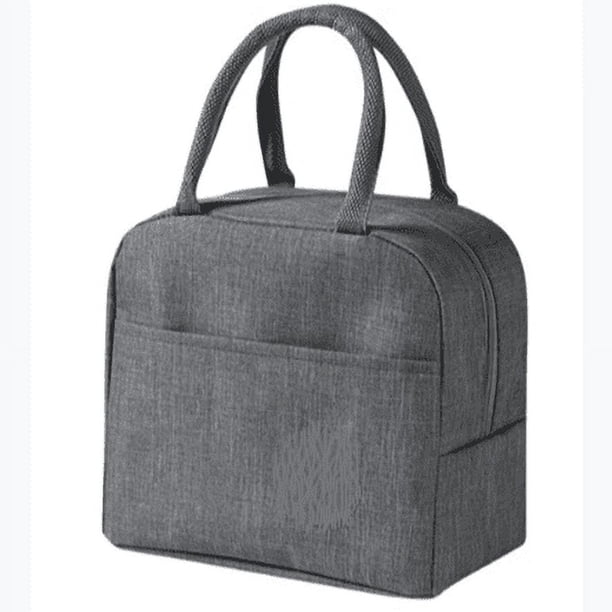 Bolsa térmica para el almuerzo, fiambrera pequeña, mini bolsa térmica impermeable para el almuerzo, bolsa impermeable para el almuerzo con papel de aluminio (9in*5.1in*8.3in) Sailing Electrónica