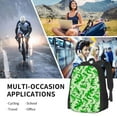 thumbnail image 6 of Ratiio Green Lizard Backpack for Men and Women - Durable 600D Oxford Cloth -Large Capacity, Water-Resistant School, Travel, and Hiking Bag, 6 of 6