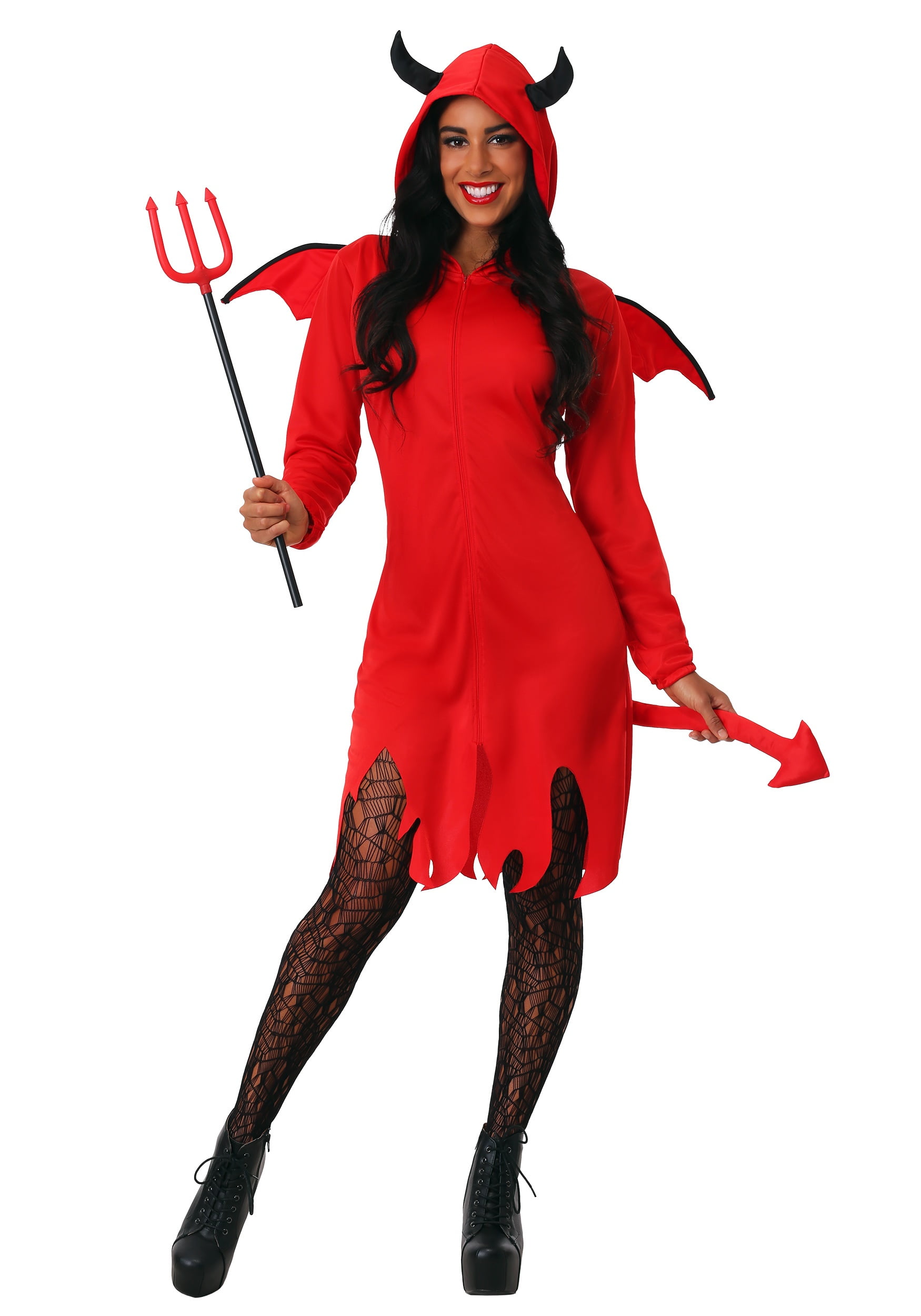 Adult Cute Devil Costume for Women - Walmart.com - Walmart.com