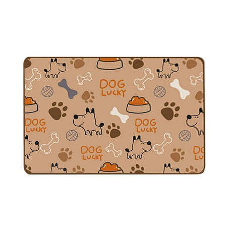 

Pet Feeding Mat And Easy To Clean Absorbent And Quick Drying Pet Food Mat round Table Place Mats