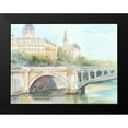 thumbnail image 2 of Harper, Ethan 14x12 Black Modern Framed Museum Art Print Titled - French Bridge Study IV, 2 of 5