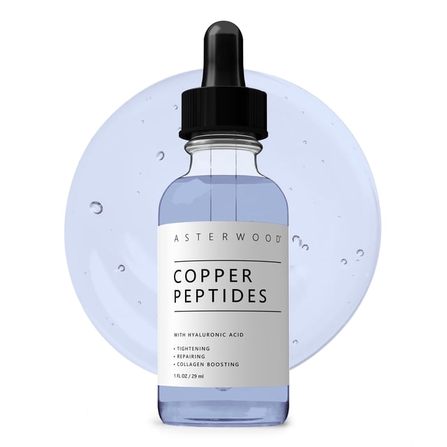Sérum Asterwood de péptidos de cobre para rostro de 29 ml con ácido hialurónico