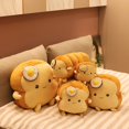 thumbnail image 1 of Bread Plush Food Toast Pillow Cute Things Stuffed Soft Creative Family Bread Poached Eggs Kawaii Room Decoration Kids Toys heqiyong LED, 1 of 2