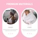 thumbnail image 3 of unbranded Towel Robe Para Mujer Rosa Ligero Y De Con Antideslizante, 3 of 8