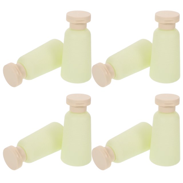 OUNONA 10Ud Envases Reutilizables Para Líquidos De Cuidado Personal En Viaje Color Aguacate