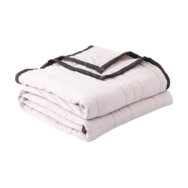 Home Savings Items!Kyusrd Washed Cotton Summer Quilt Solid Color Air Conditioning Quilt Washable Summer Gift Summer Quilt
