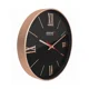 thumbnail image 2 of Reloj De Pared Elegante Steiner Análogo Números Romanos 30 cm Black & Rose Gold, 2 of 4