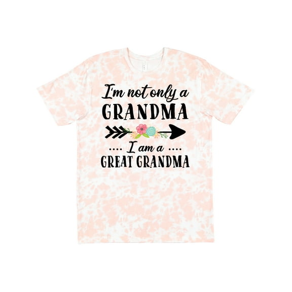 Inktastic I'm Not Only a Grandma I'm a Great Grandma with Flowers T-Shirt