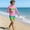 Pink, variant on Cethrio Boys' Rash Guard Swimsuits Size 8, Long Sleeve Summer 2 Piece Surfing Kids Bathing Suit Navy Size 8