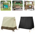 thumbnail image 6 of Patio Swing Cover A-Frame Swing Covers Waterproof Resistant Weather Protector Beige, 6 of 7