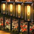 thumbnail image 4 of Fiudx Luces Solares para Jardín, Lámpara de Pie Exterior de Acero Inoxidable, Iluminación Automática, Diseño Impermeable, Decoración para Patio, Solución de Iluminación de Bajo Consumo., 4 of 6
