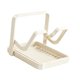 thumbnail image 5 of Soporte para tapas de ollas, organizador de cocina, soporte para utensilios de acero al carbono, cuchara de cocina 18cm x 14cm x 125cm, 5 of 9