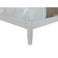 thumbnail image 5 of Camaflexi Mission Style Solid Wood Full Platform Bed in White, 5 of 5
